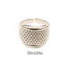 Tulip Embroidery Ring Thimble